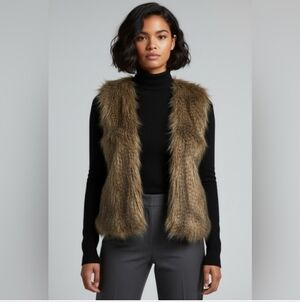 H&M Lined Fur Vest